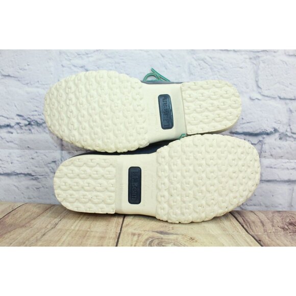 LL Bean Women's Blue Rubber Unlined Moccasin Low Ankle Duck Boots Size 6 M - Picture 9 of 10